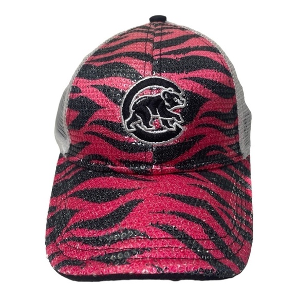 New Era MLB Youth Girls Chicago Cubs Sequence SnapBack Hat - Picture 1 of 7